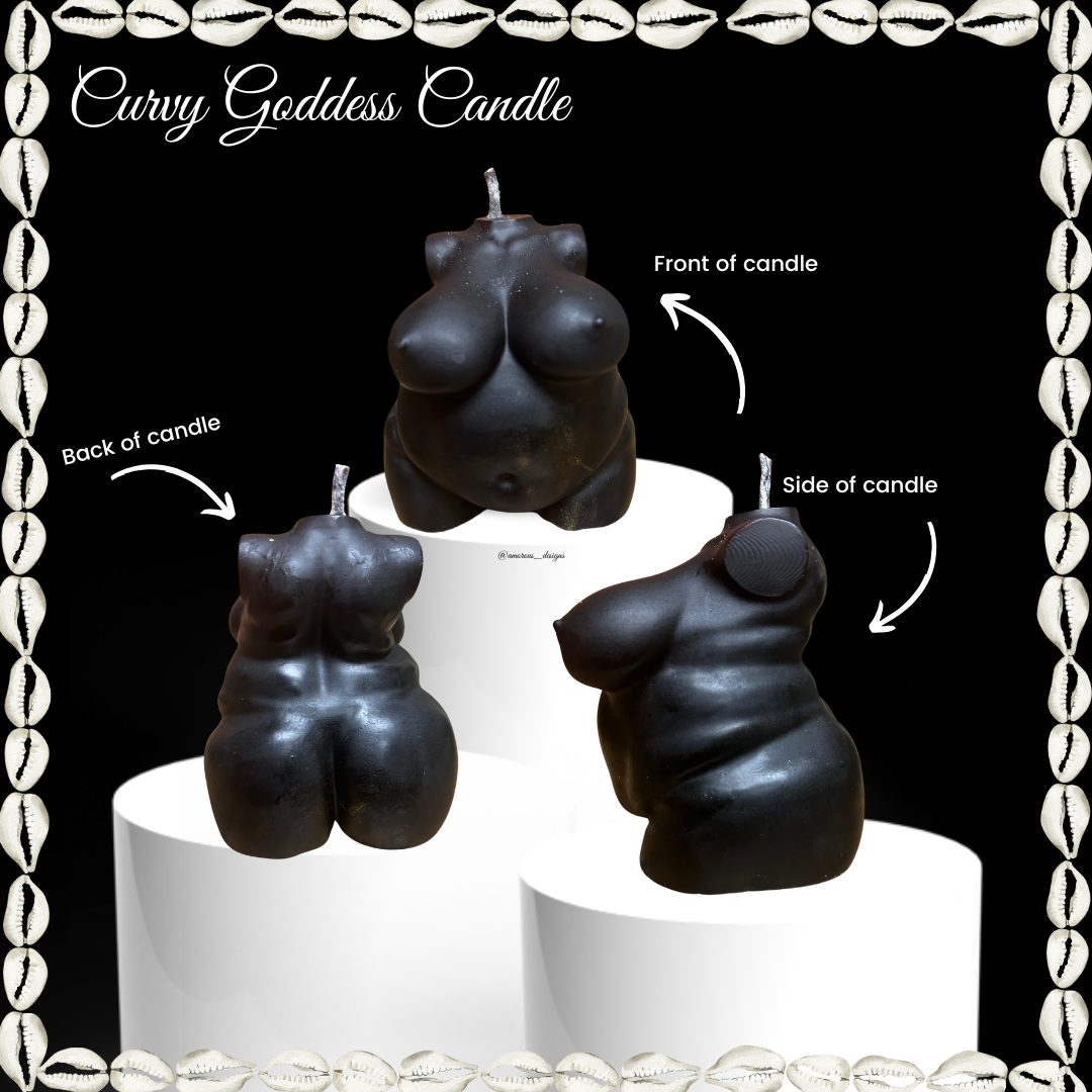 Curvy Goddess Candle