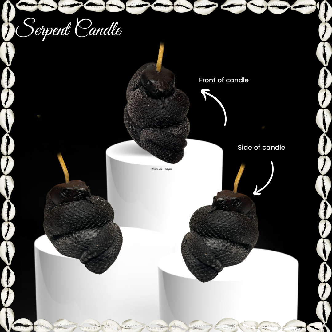 Divine Serpent Candle