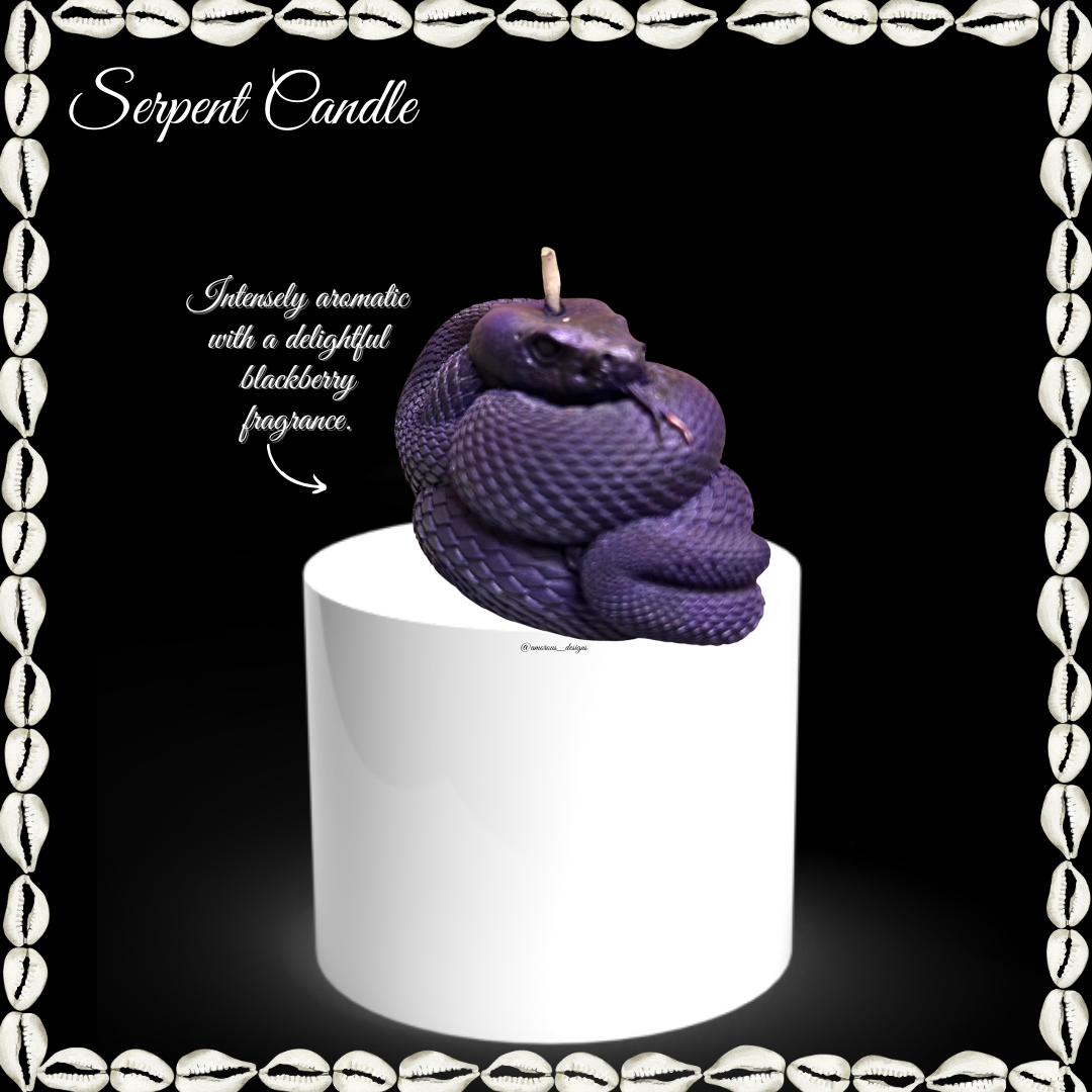 Divine Serpent Candle
