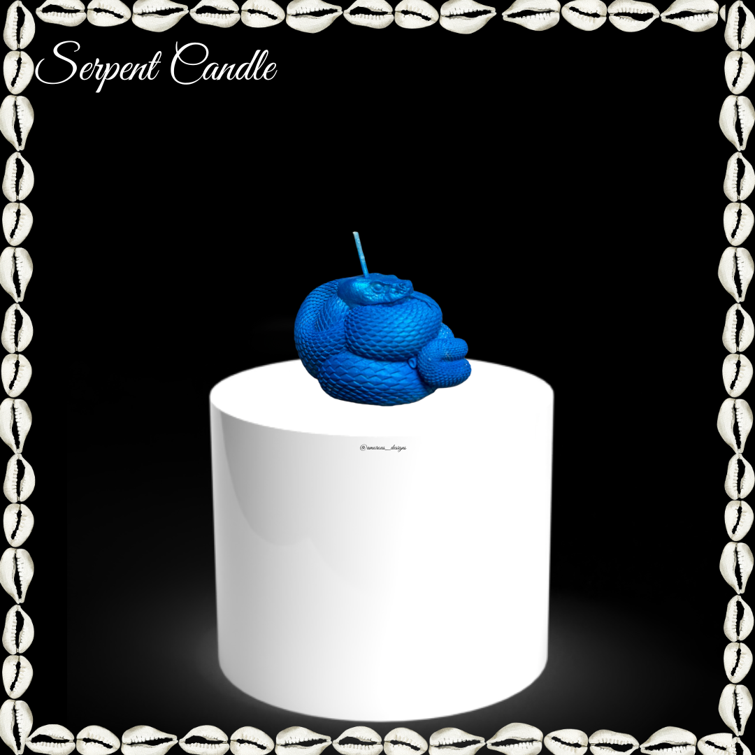 Divine Serpent Candle