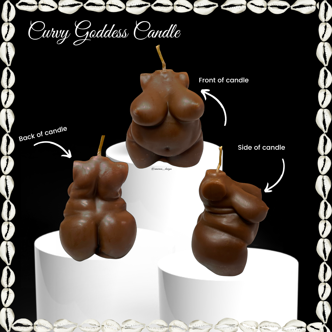 Curvy Goddess Candle