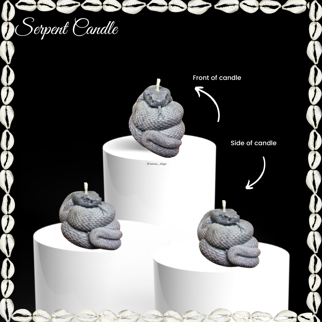 Divine Serpent Candle