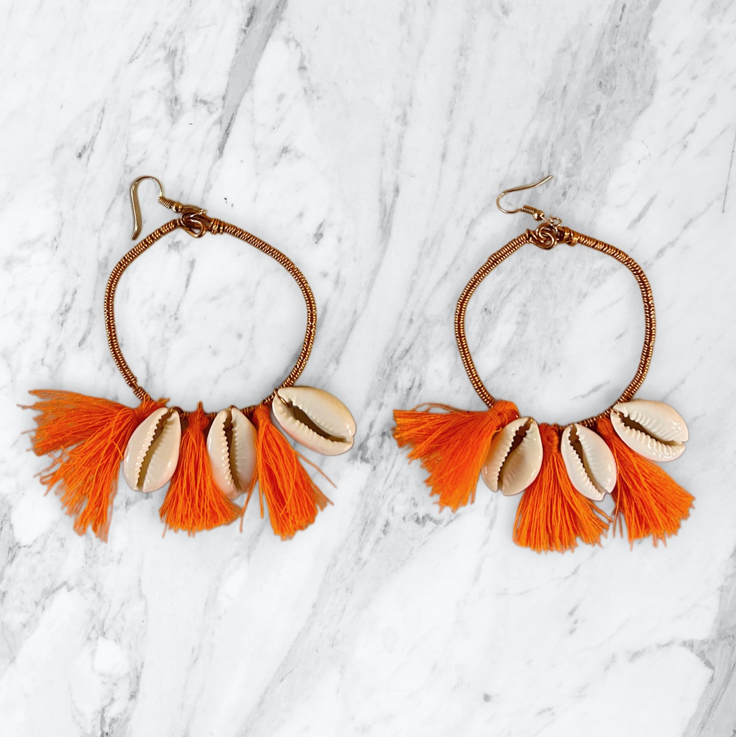 Orange Cowrie Sickle