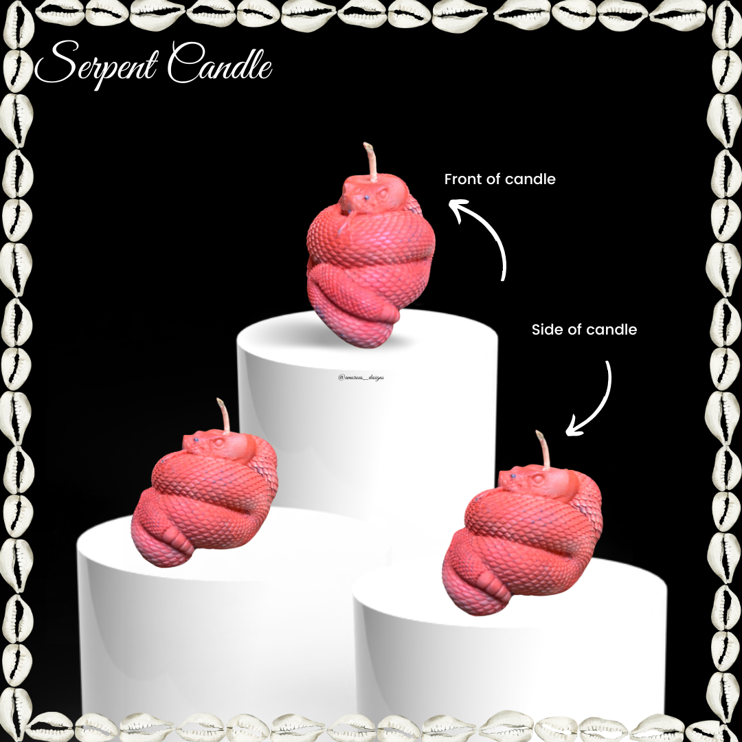 Divine Serpent Candle