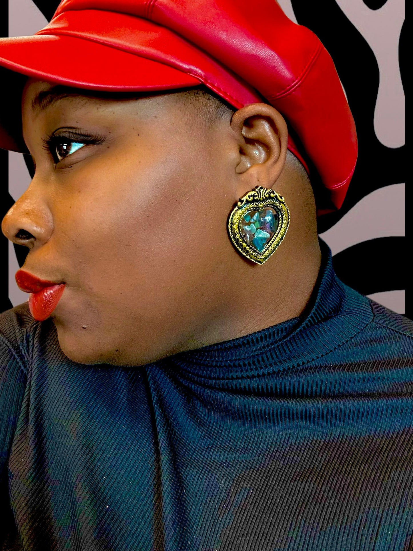 Crushed Stone Earrings