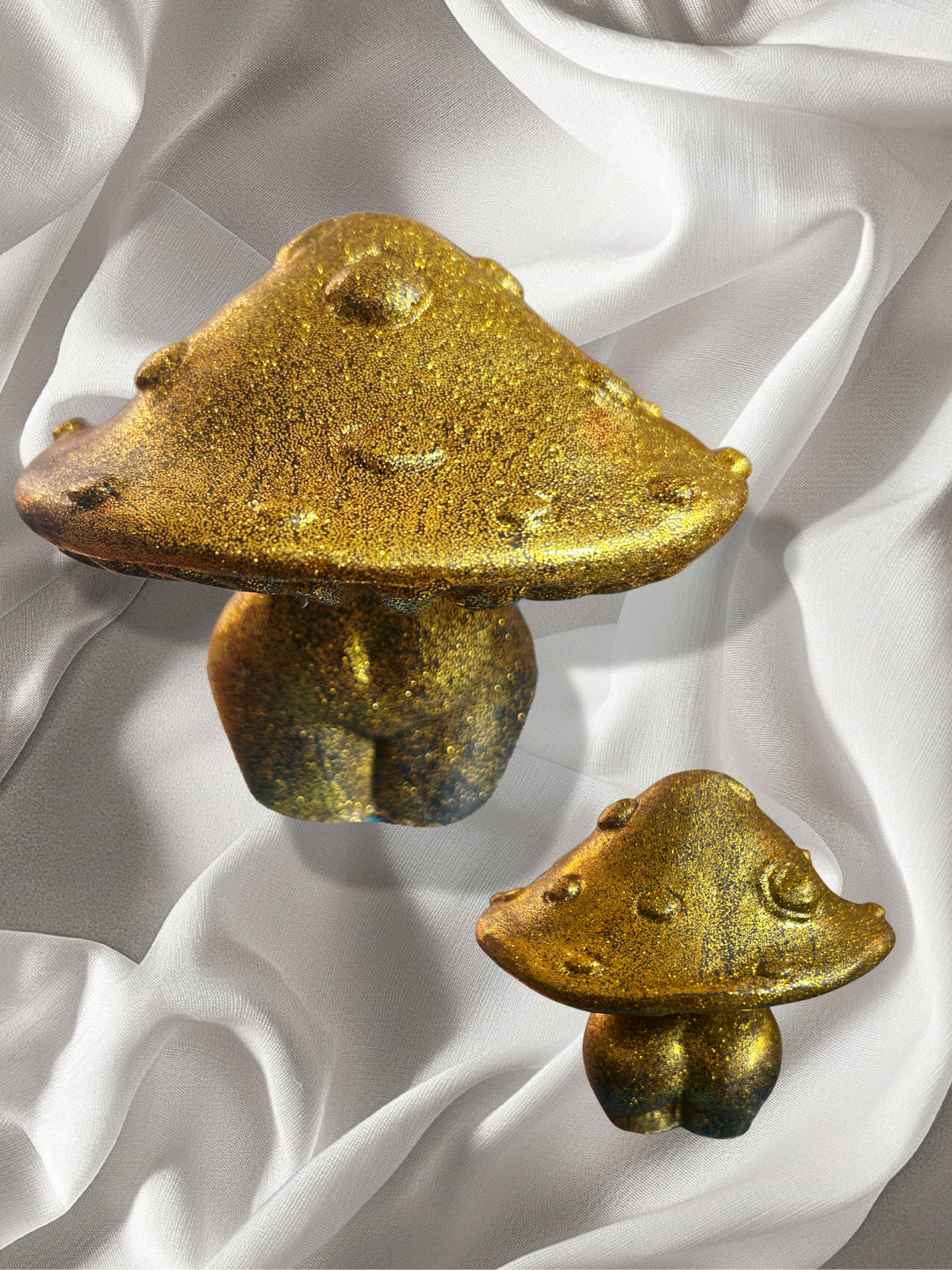 Plus Sized Resin Body Sculpture Mushroom Mamaz