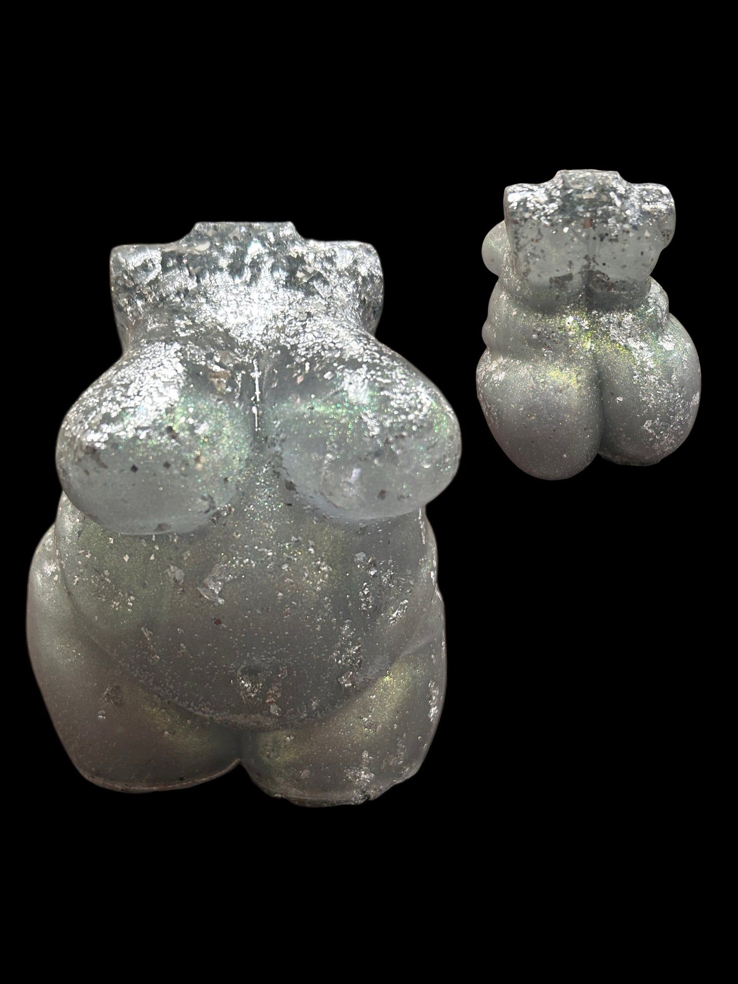 Plus Sized Resin Body Sculpture Mirror