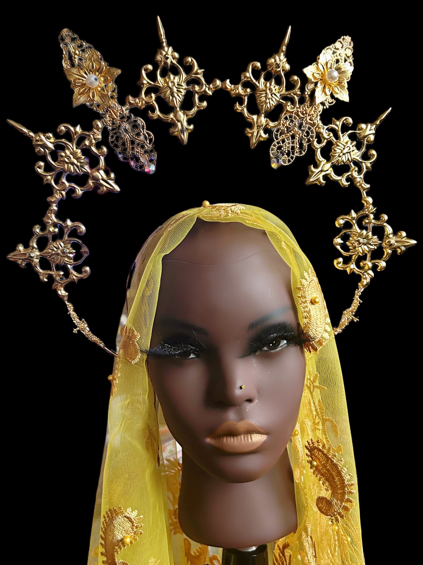 Sacred Crown Adornments:Erzulie Dantor
