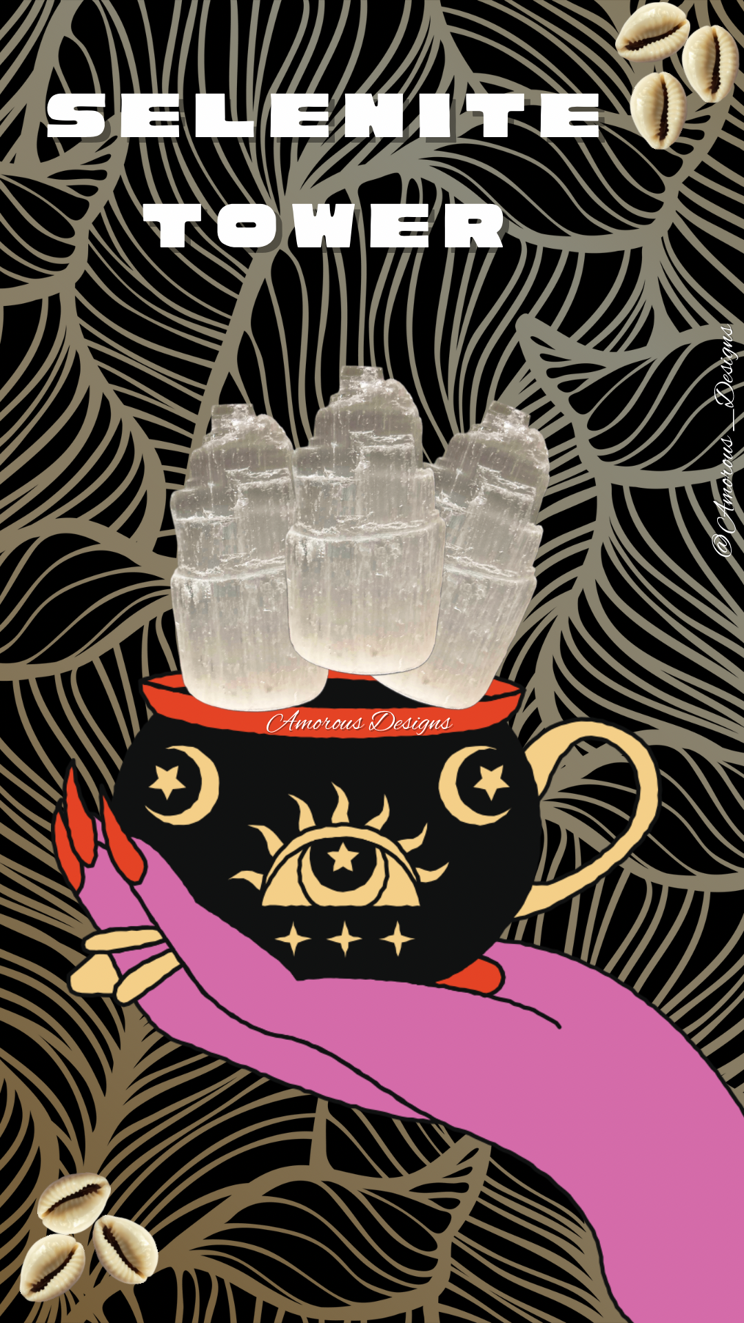Selenite Wands and Towers
