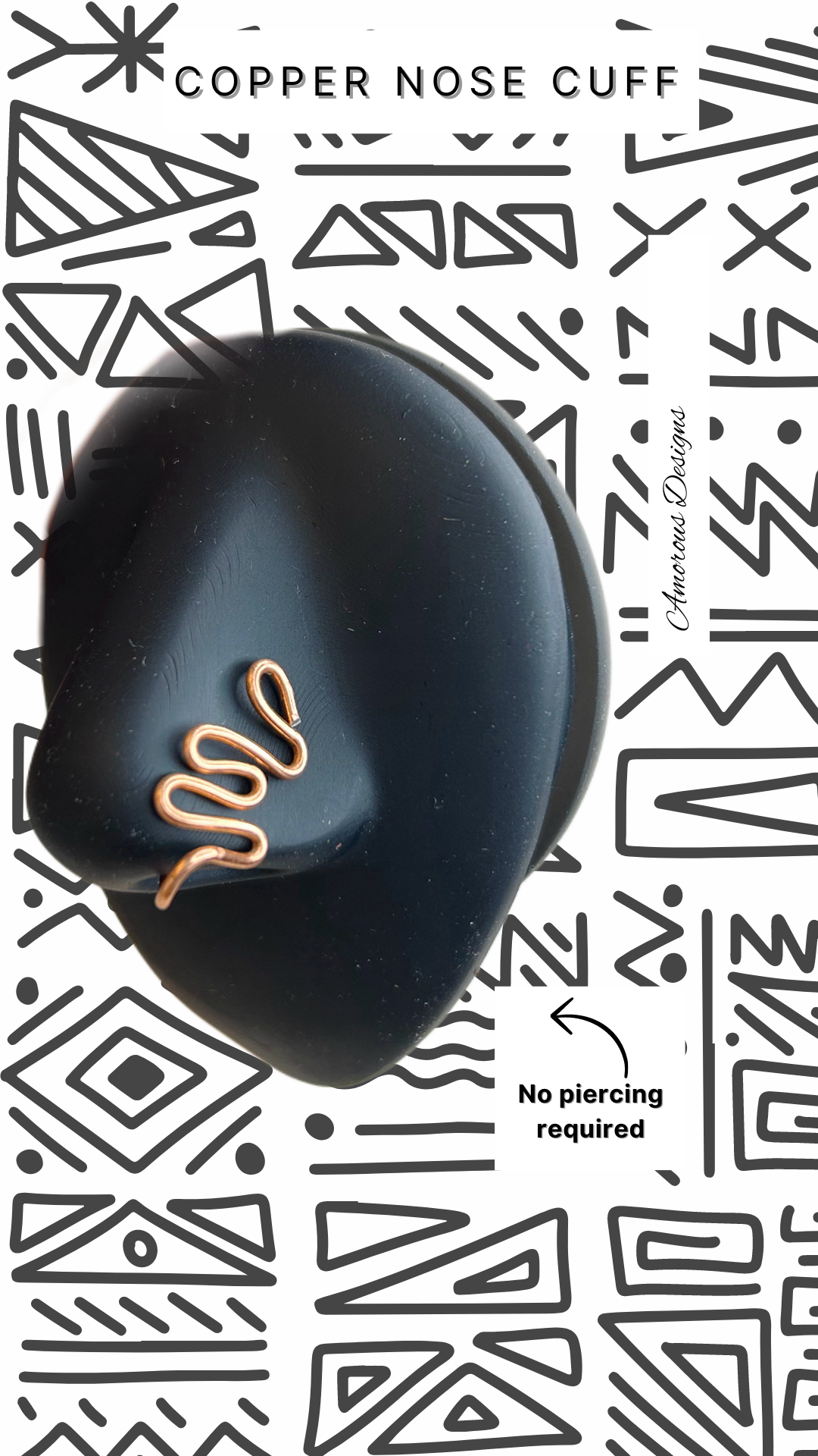 Copper Nose Cuff Babe