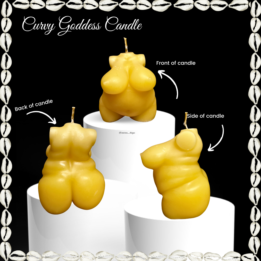 Curvy Goddess Candle