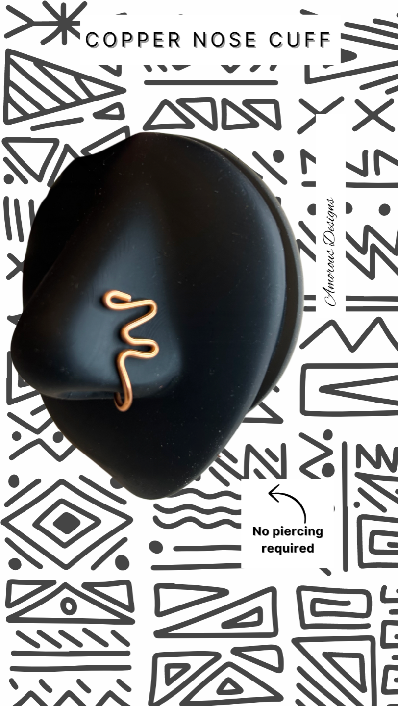 Copper Nose Cuff Babe