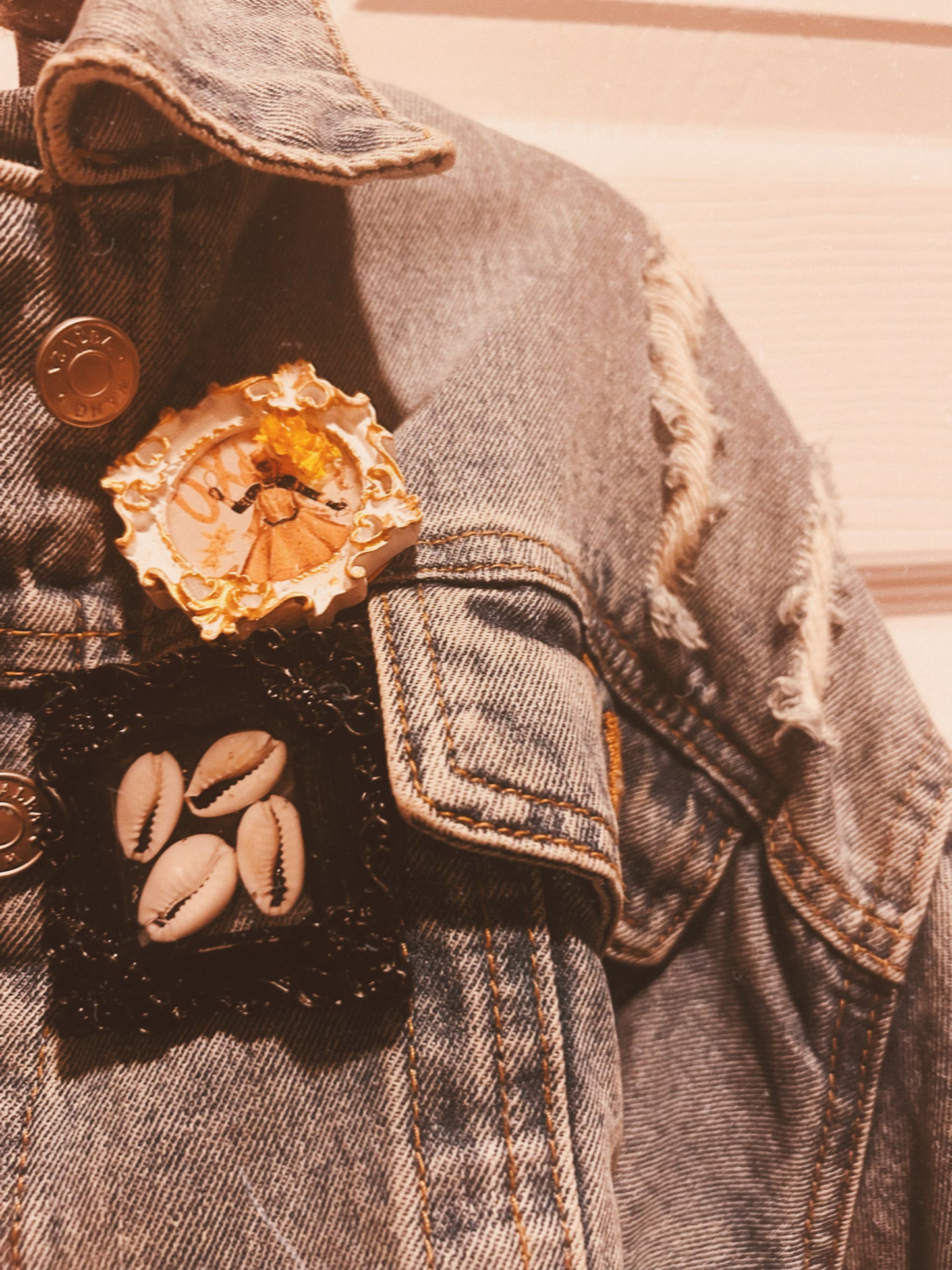 Portrait Pins-Orishas Deities and Voodoo Queens Among Us