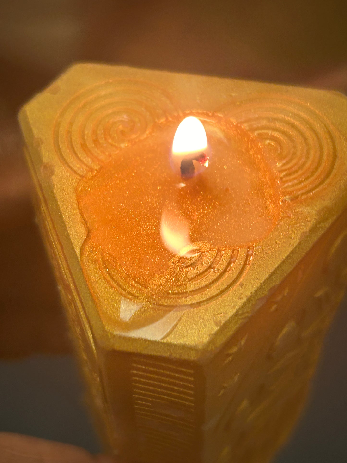 High Priestess Tarot Candle