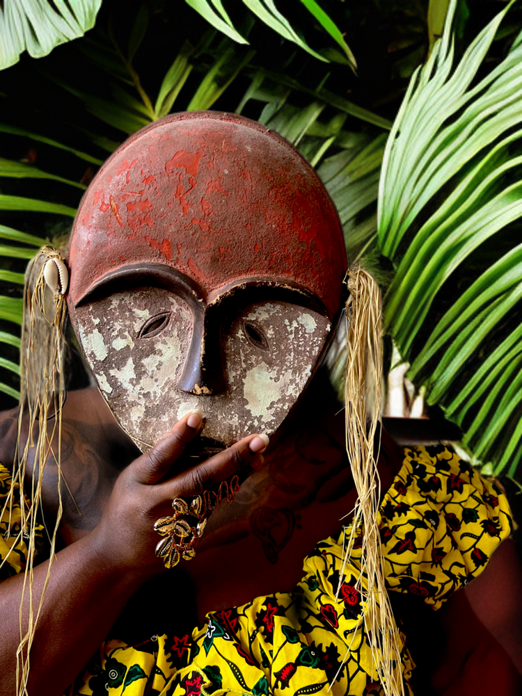 Girl With the Cowrie Shaped Eyes