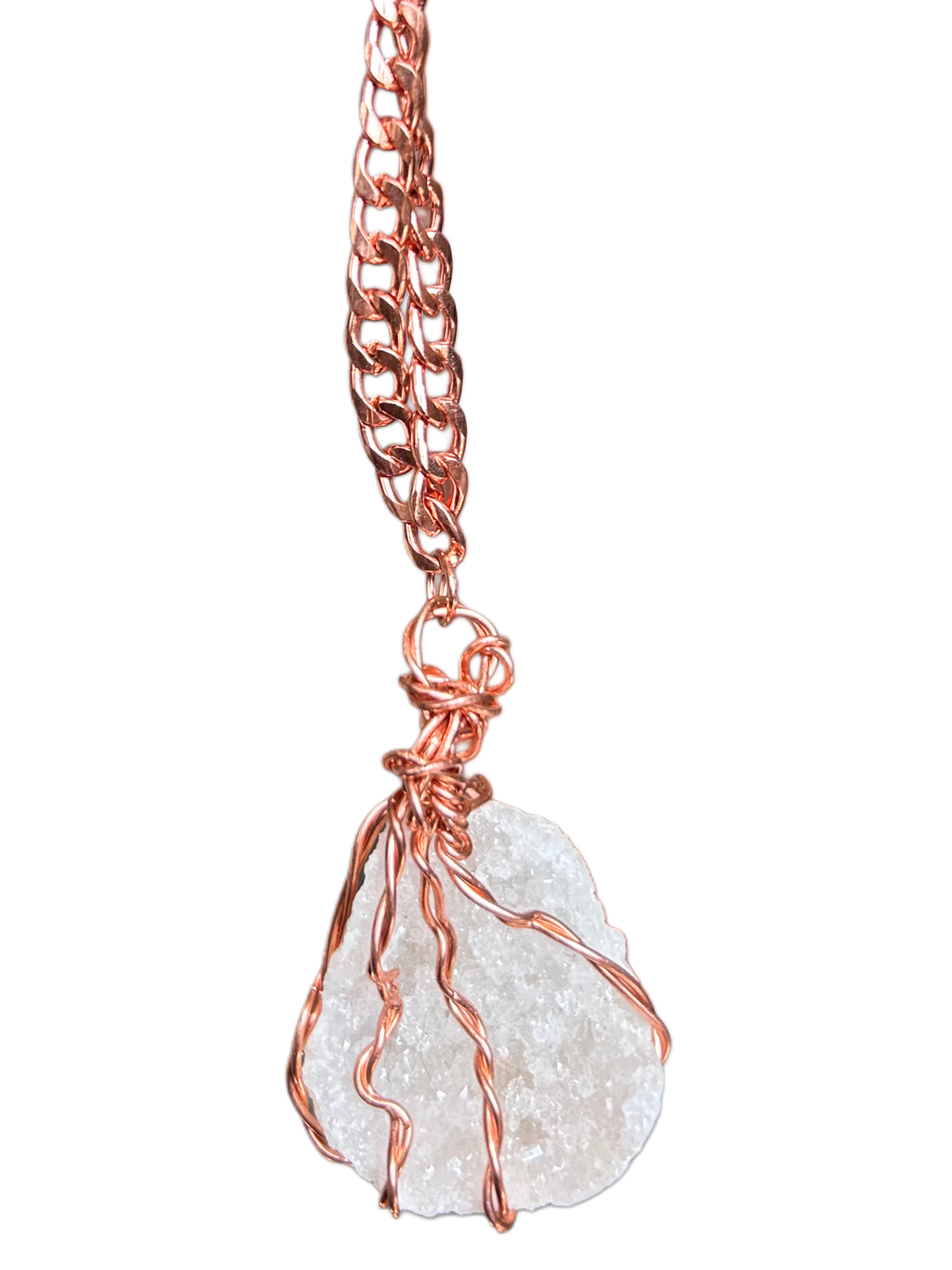 Morrocan Geode Copper Necklace II