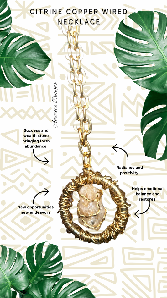 Citrine Brass Mini Portal