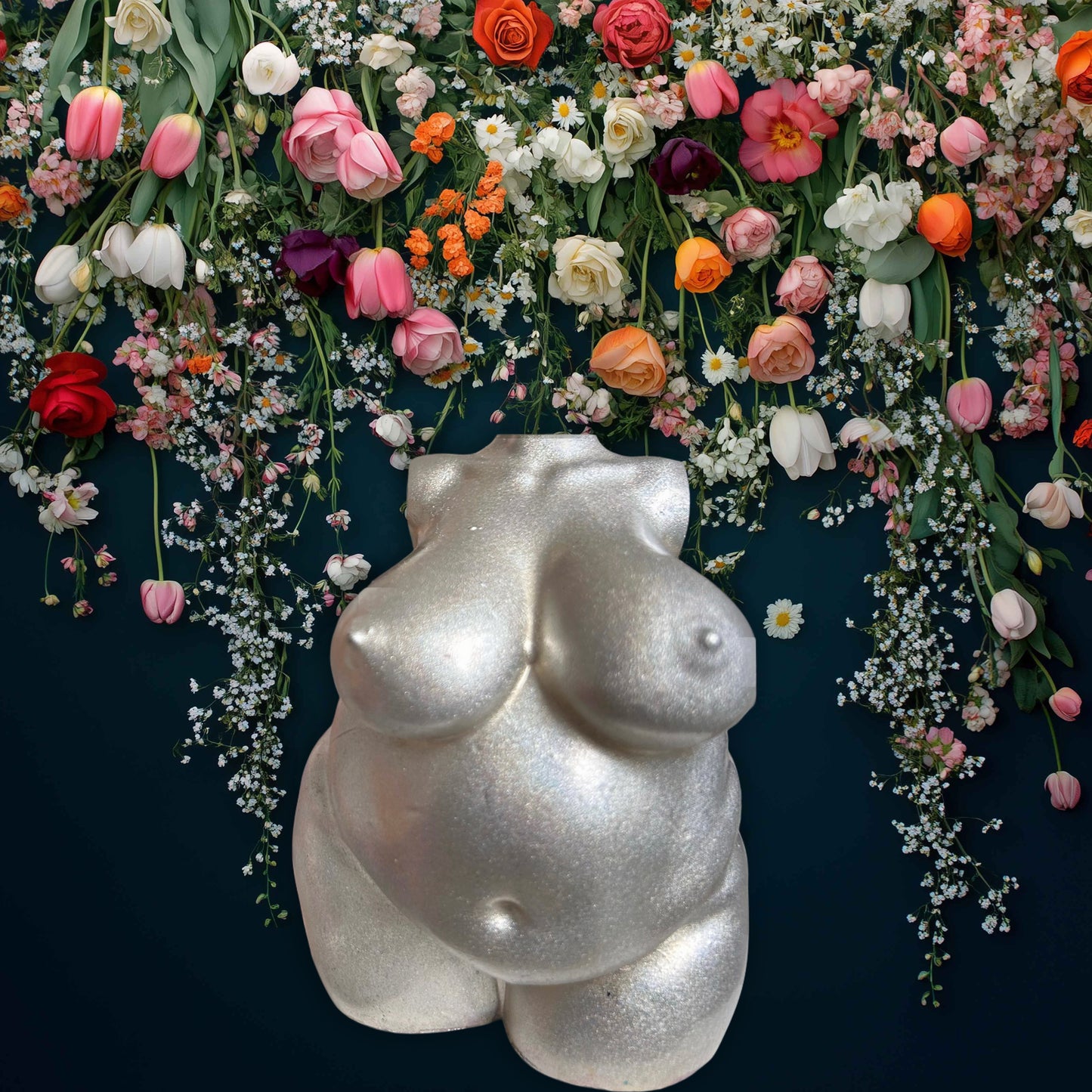 Plus Sized Resin Body Sculpture Ms. Silva