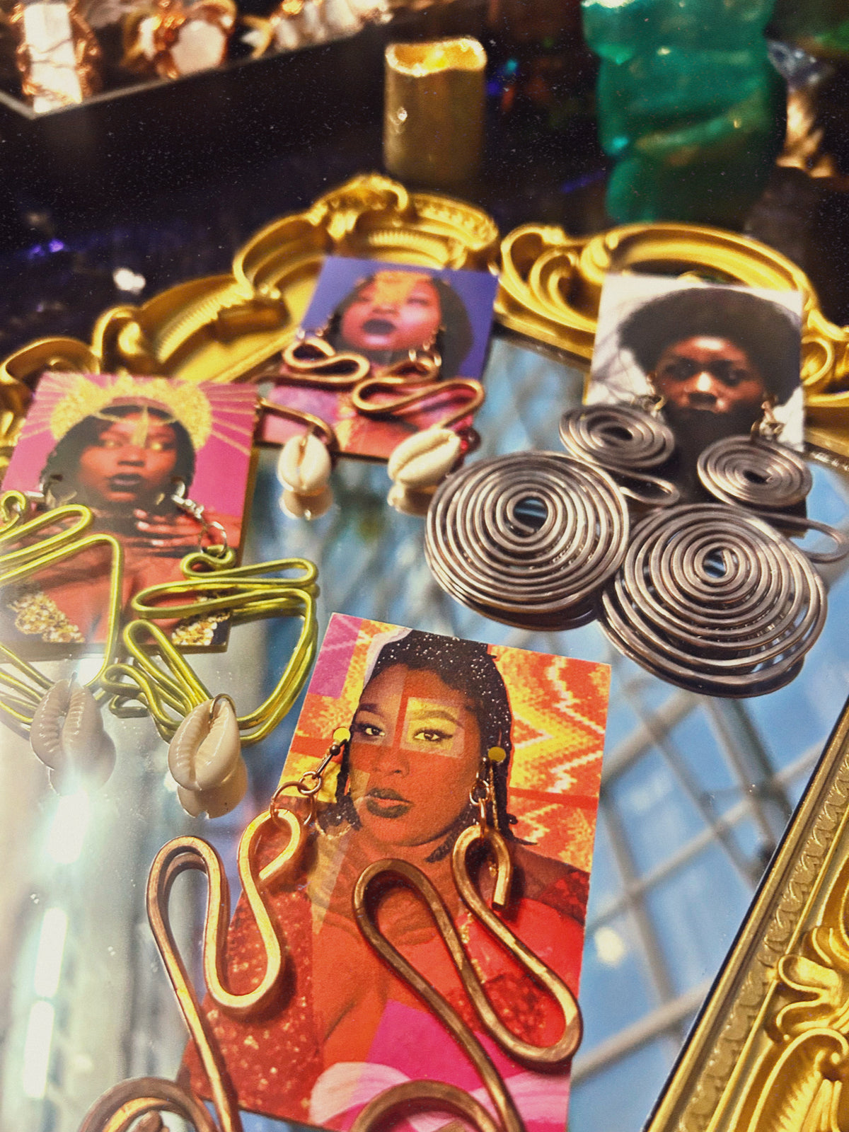Aluminum/Copper Earrings