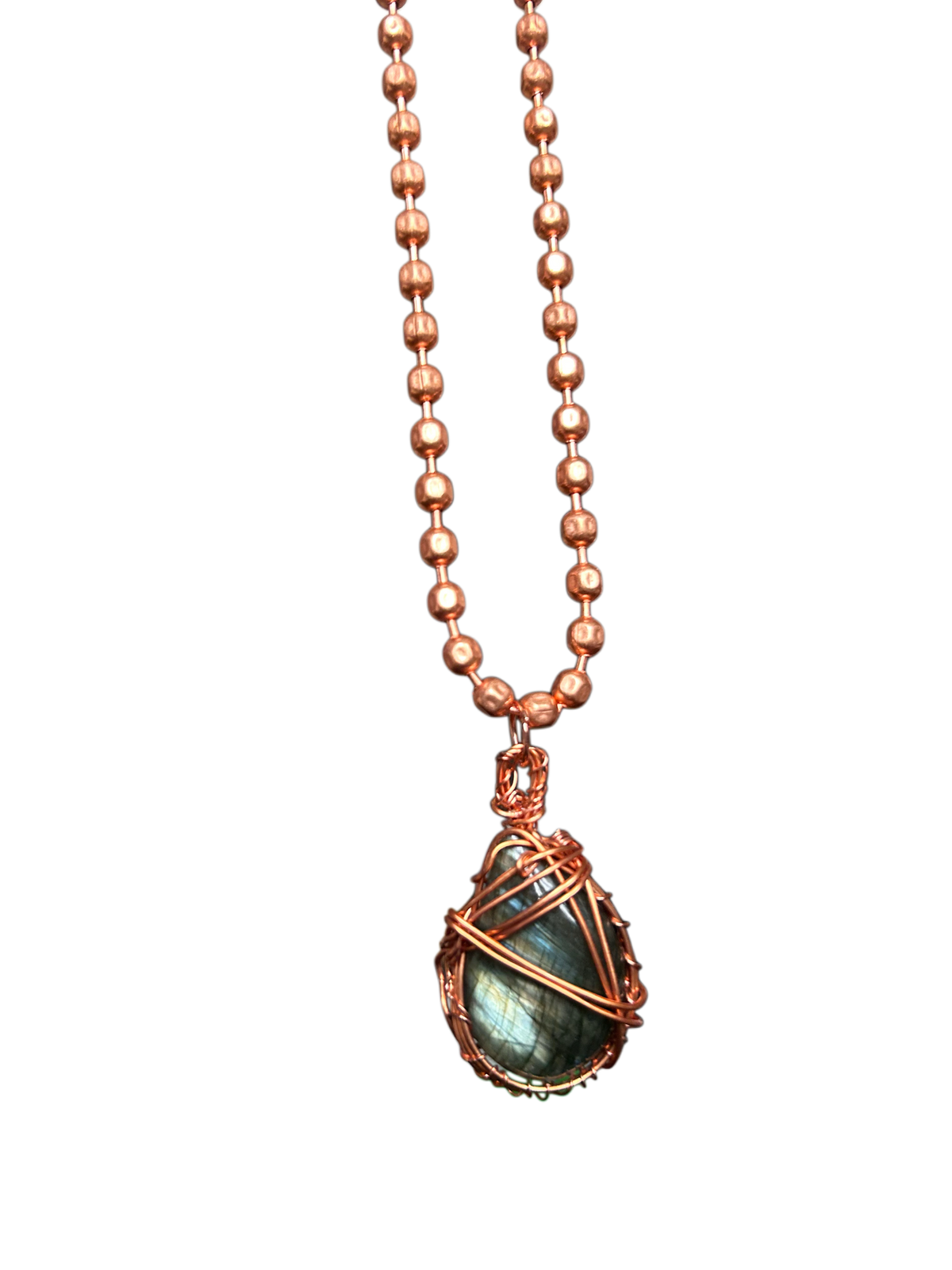 Labradorite Copper Necklace