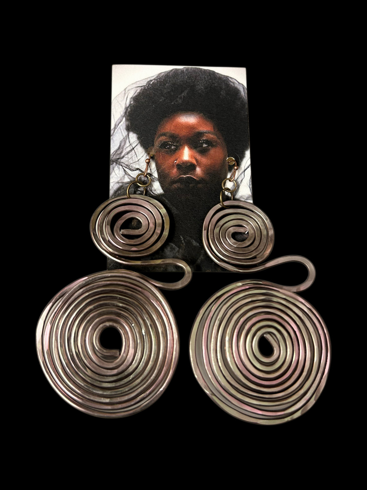Aluminum/Copper Earrings