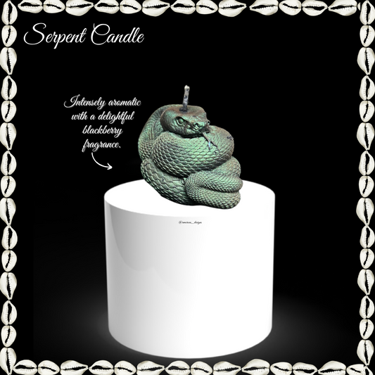 Divine Serpent Candle