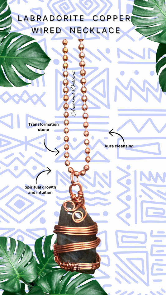Labradorite Copper Necklace