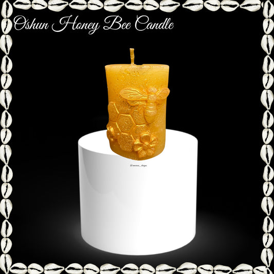 Oshun Honey Bee Candle