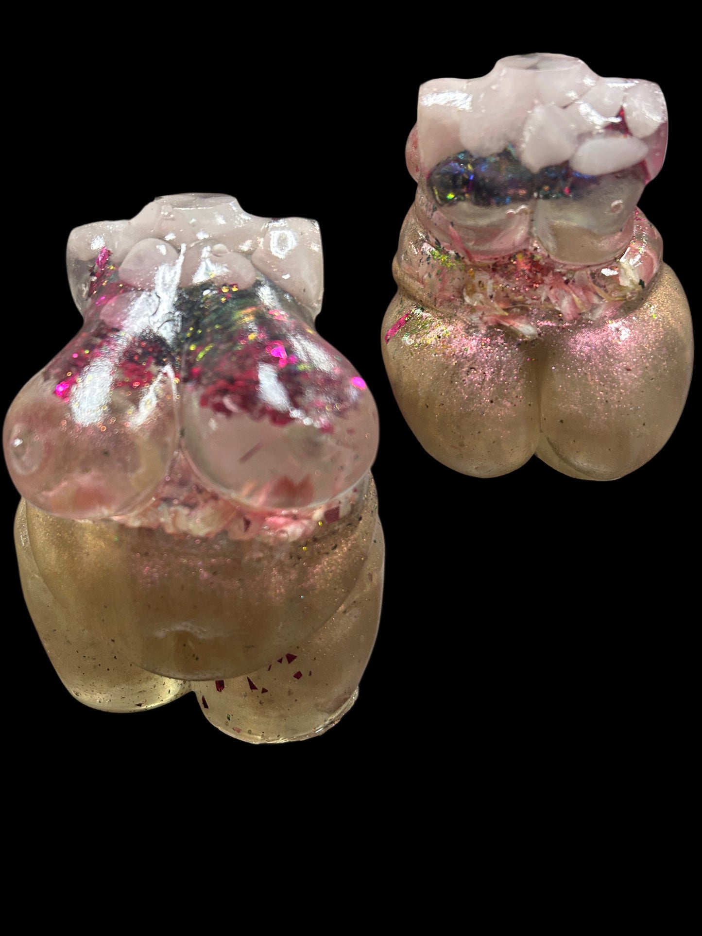 Plus Sized Resin Body Sculpture Self Love