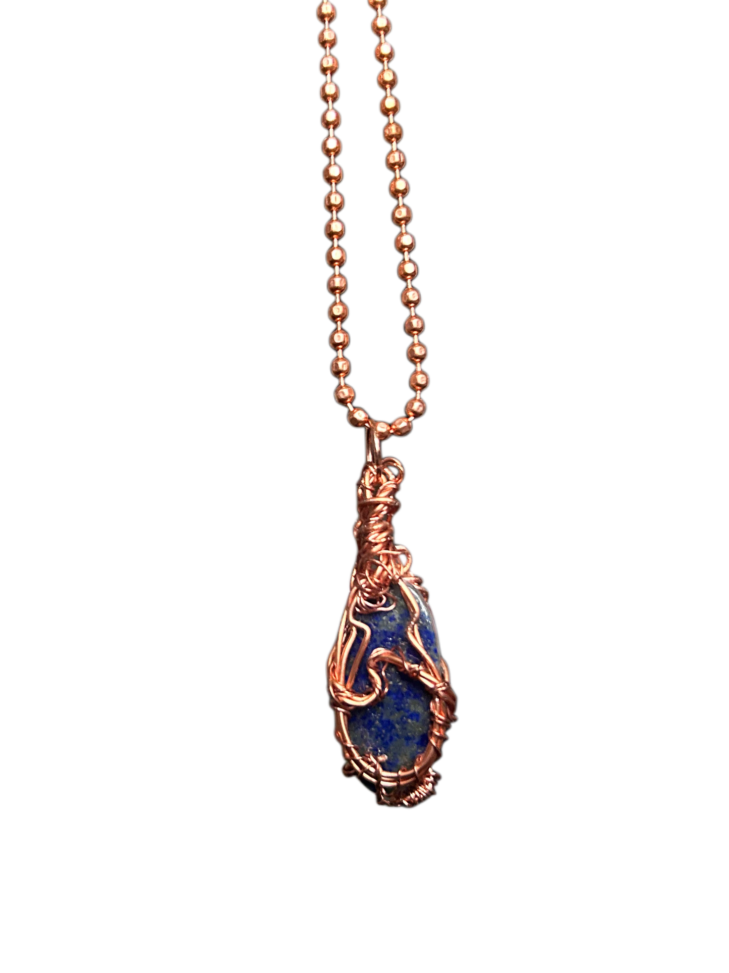 Lapis Lazuli Copper Necklace