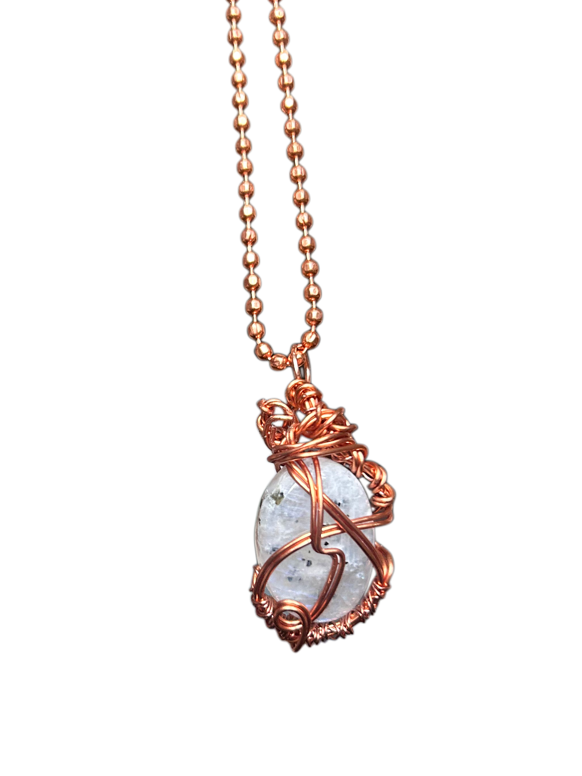 Moonstone Copper Necklace