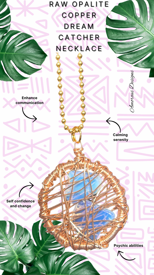 Opalite Brass Dreamcatcher