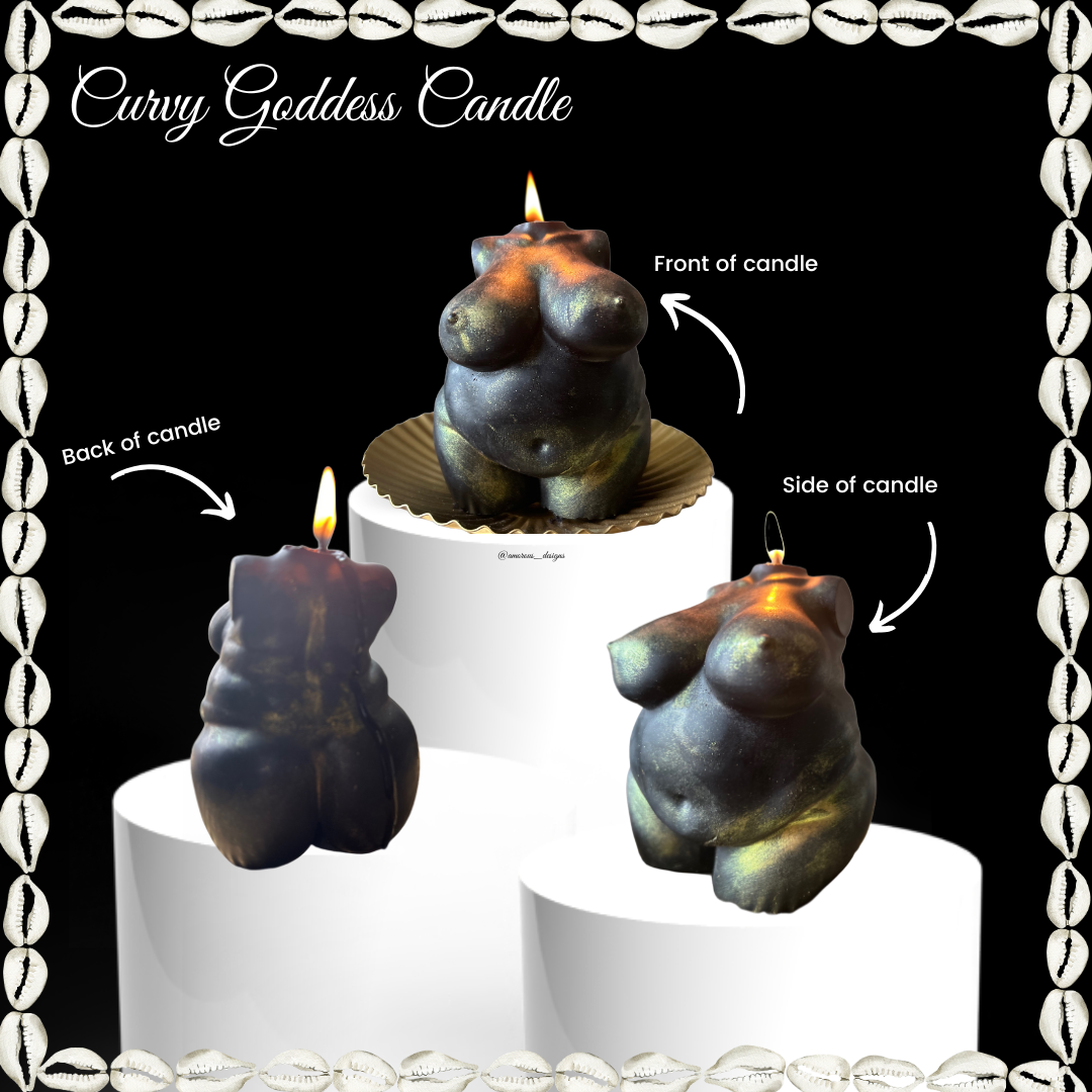 Curvy Goddess Candle