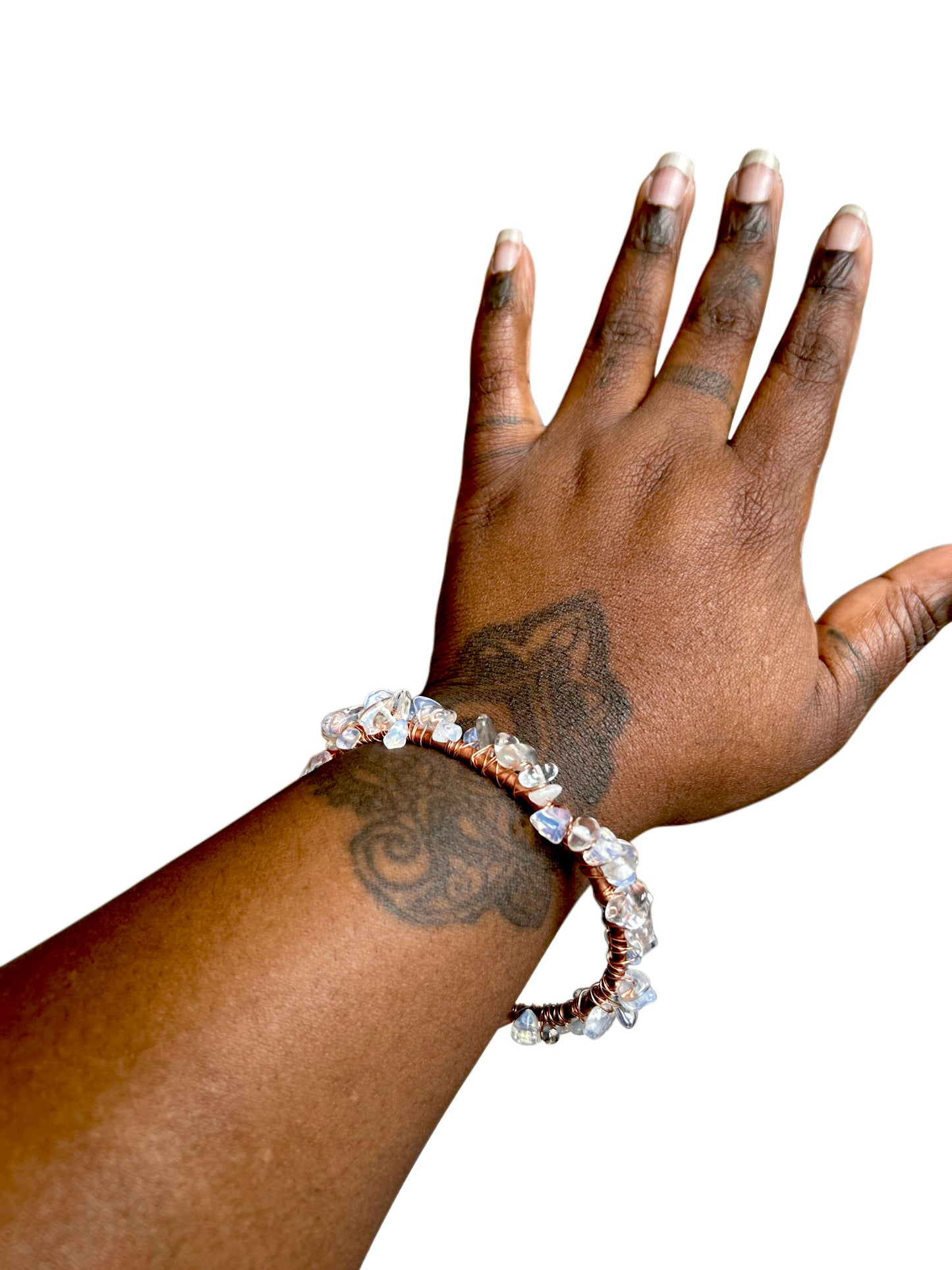 Crystal Beaded Cuffs
