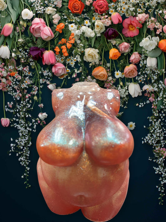 Plus Sized Resin Body Sculpture Fairy