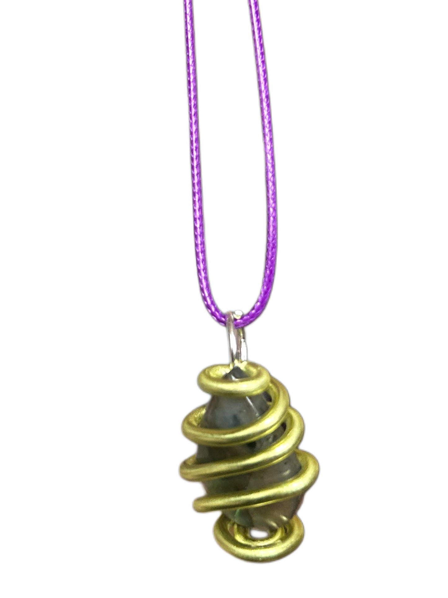 Labradorite Aluminum Necklace