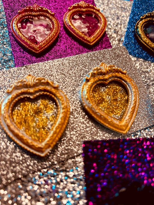Crushed Stone Earrings