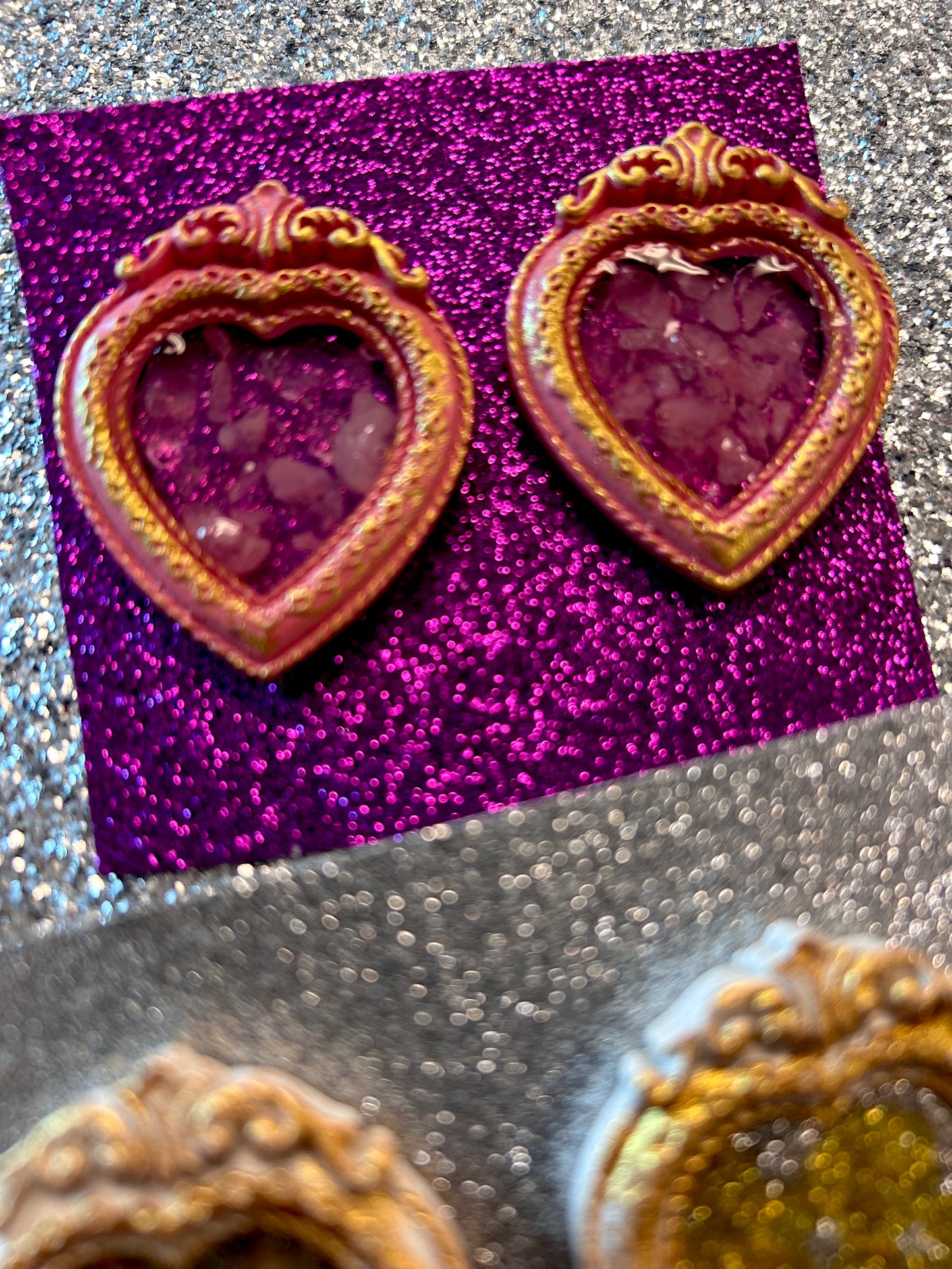 Crushed Stone Earrings