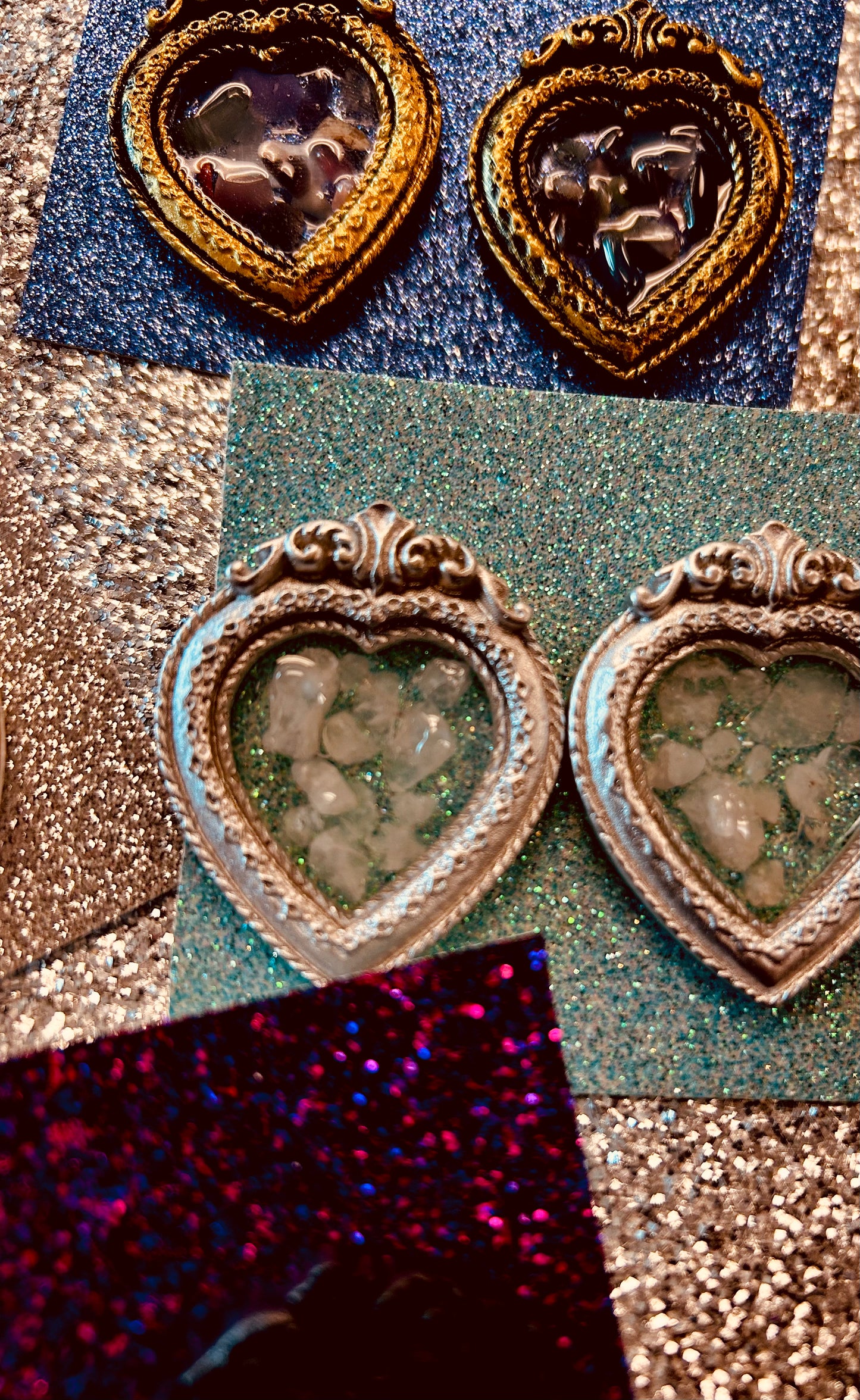 Crushed Stone Earrings