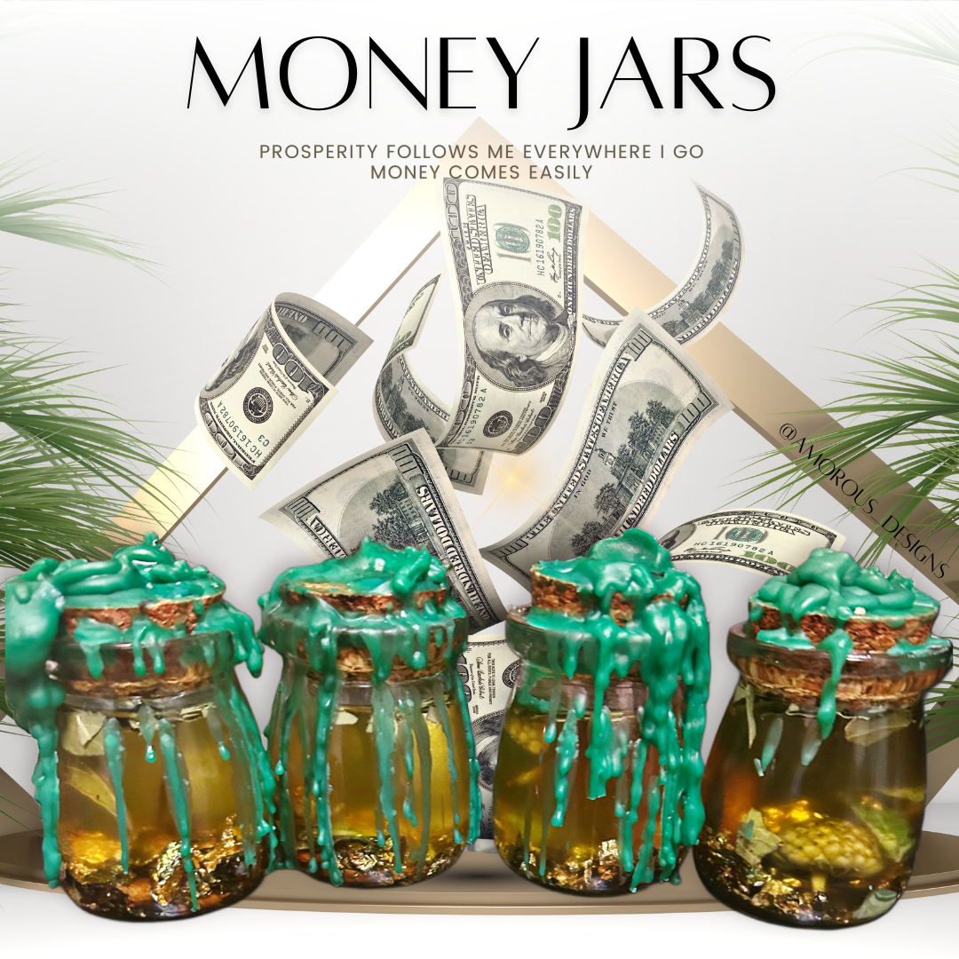 Money Oil Jars