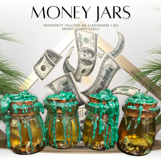 Money Oil Jars