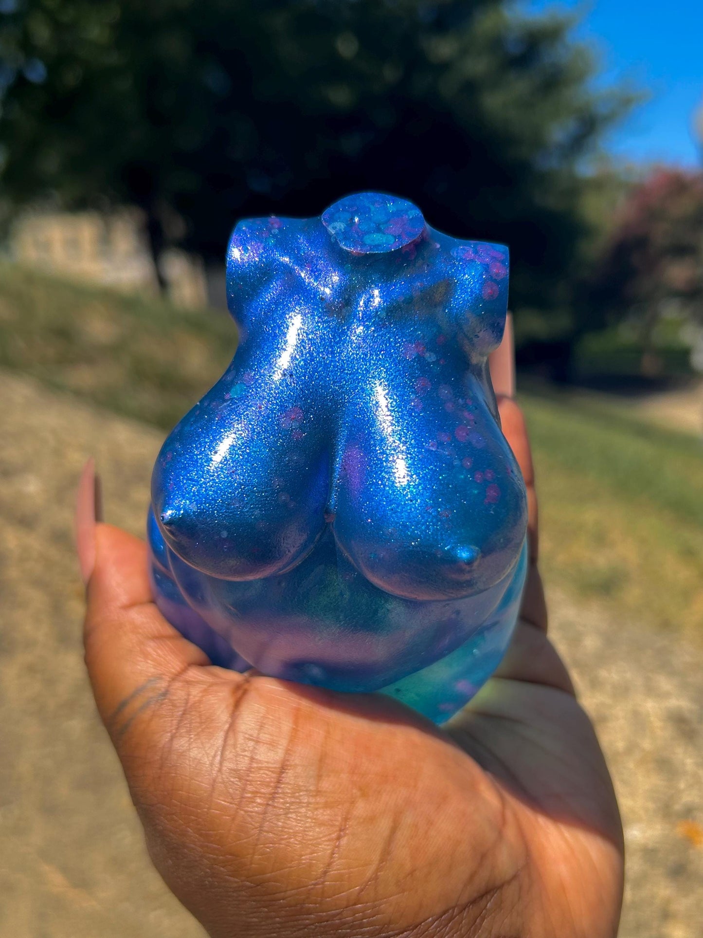 Plus Sized Fat Body Positive Resin Body Sculpture Supa Nova